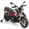 Costway Black 12 V Motorcycle Powered Ride-On with Training Wheels&nbsp;