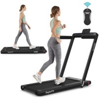 SuperFit 2.25HP 2 in 1 Dual Display Folding Treadmill w/ App Control&nbsp;&nbsp;