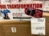 Set of 2 1/18 Scale RC Remote Control Transforming Robot Car Toys