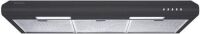 CIARRA Under Cabinet Range Hood 30 inch with Anti-fingerprint Design, Black Slim Vent Hood with 3 Speed Exhaust Fan, Ducted and Ductless Convertible