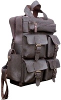 TUZECH&nbsp;4 Pocket Buffalo Leather Large Vintage Rustic Look Messenger Bagpack - Fits Laptop Upto 15.6 Inches. NEW