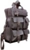 TUZECH&nbsp;4 Pocket Buffalo Leather Large Vintage Rustic Look Messenger Bagpack - Fits Laptop Upto 15.6 Inches. NEW