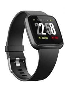 V12 Blood Oxygen Spo2 Heart Rate Monitor Smart Watch Fitness Activity Tracker, New