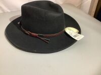 Stetson Crushable hat, Medium, Appears New
