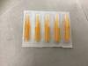 Gold Shark Disposable Yellow Tattoo Tip Nozzle, Appears new