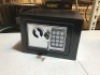 Locking Security Safe.&nbsp;Small Keypad Lock&nbsp;w/ Backup Key for Entry