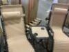 3 Pieces Folding Portable Zero Gravity Reclining Lounge Chairs Table Set
