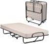 Folding Rollaway Bed with 4" Memory Foam Mattress, Twin&nbsp;