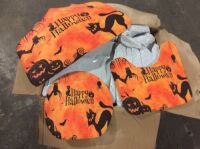 Lot of (18) Happy Halloween Bathroom Rug & Toilet Cover Sets