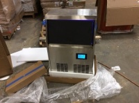 Commercial Stainless Steel Ice Maker Machine. Powers Up. Not Tested Further. E-Commerce Return