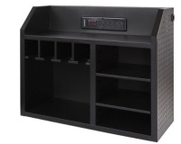 ProSteel&nbsp;Charging Station w/ Tool Storage, Wall Mount or Free Standing, Black. (Tools Not Included)&nbsp;Appears New. Tested/Works.&nbsp;&nbsp;&nbsp;