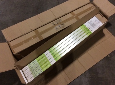 4' T8 LED Tube Lights, 50 Pack 