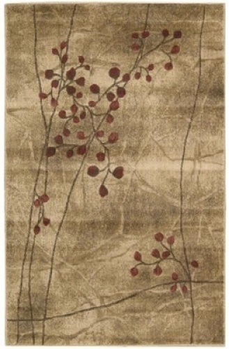 Nourison&trade; Somerset Latte 3'6" x 5'6" Area Rug. Appears New