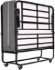 Smile Back Portable Foldable Rollaway Guest Bed,&nbsp;Twin w/ 5 inch Memory Foam Mattress. Appears New.