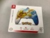 Pokemon Nindendo Switch Wired&nbsp;Controller, Untested, E-Commerce Return