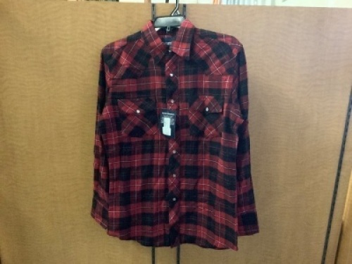 Wrangler Men's Flannel, Medium, Appears New