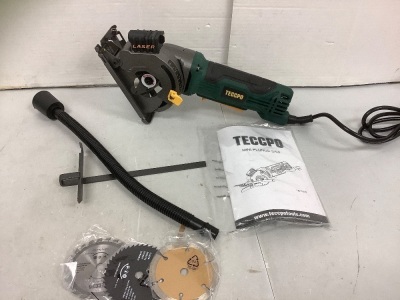 Teccpo Mini Plunge Saw, Powers Up, E-Commerce Return