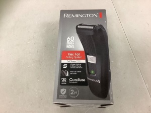 Remington Cordless Rechargeable Shaver, Powers Up, E-Commerce Return