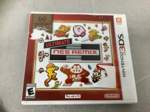 Nindendo 3 DS Ultimate Nes Remix Game, untested, E-Commerce Return