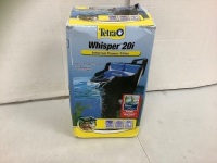 Tetra Whisper 20i Internal Power Filter, Powers Up, E-Commerce Returns