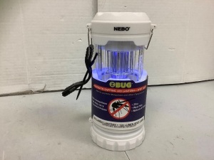 Nebo Bug Zapping Lantern, Powers Up, E-Commerce Return