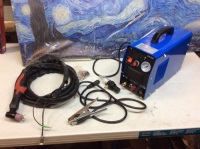 Plasma Cutter, CUT50 50 Amp 110V/220V &plusmn;15% Dual Voltage AC-DC IGBT Cutting Machine With LCD Display And Accessories Tools. Unknown Condition. E-Commerce Return