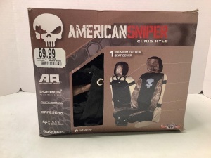 American Sniper, 1 premium Tactical Seat Cover, Appears New