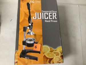 Commerical Citrus Juicer Hand Press