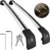 VEVOR Cross Bar Roof Rail for Audi Q7 2006-2016 Baggage Locking,Silver+Black. Appears New