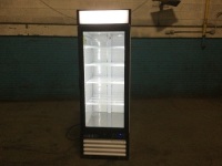 Central&nbsp;69K-114HC Swing Glass Door Merchandiser Refrigerator, 1 Door. FOR REPAIR FACTORY DEFECT