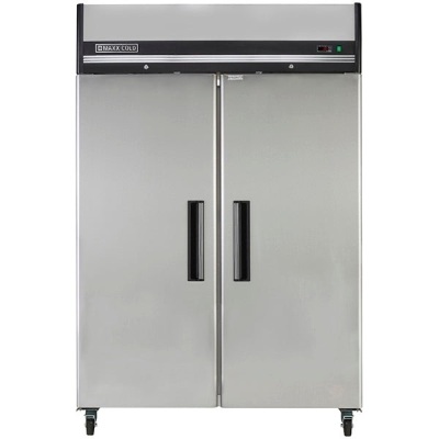 Maxx Cold MXCR-49FDHC 53.9” Double Door Reach-In Refrigerator, Top Mount, Stainless Steel. New Scratch & Dent