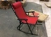 Foldable Zero Gravity Patio Rocking Lounge Chair. Appears New