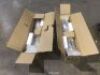 Lot of (2) Brushed Nickel Shower Panel Systems