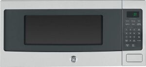 GE Profile 1.1 cu. ft. Countertop Microwave in Stainless Steel with Sensor Cooking