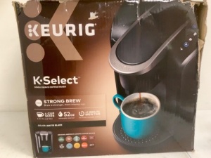 Keurig K-Select, Powers Up, E-Commerce Return