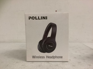 Pollini Wireless Headphones, Powers Up, Appears New