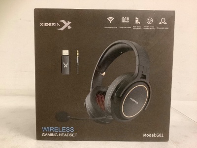 Wireless Gaming Headset, Powers Up, Appears New