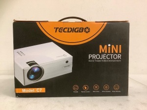 Mini Projector, Powers Up, Appears New