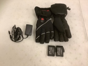 Heated Gloves, XS, Powers Up, Appears New