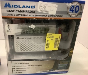 Midland Base Camp Radio, Untested, Ecommerce Return