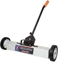 Neiko&nbsp;Magnetic Heavy Duty Pick-Up Sweeper with Wheels 30 Lb, 36",&nbsp; Adjustable Handle & Floor Clearance - Appears New