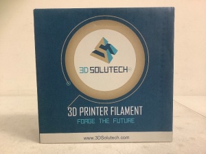 3D Printer Filament, Real Gold, Appears New