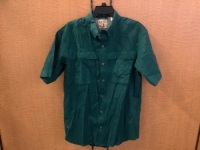 Red Head Men's Short Sleeve Shirt, Medium, Appears New