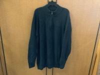 Red Head Men's Zip Sweater, 2XLT, Appears New