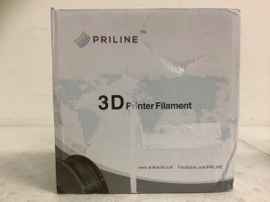 Priline 3D Printer Filament, Appears New