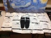 Lot of (15) New Pair of Neoprene Diving Socks.