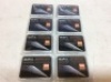 Lot of (8) New&nbsp;Nicpro 120 PCS Hobby Blades Sets.