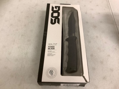 SOG Fixed Blade Knife, Appears new