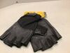 Mesh Black Shooting Gloves, Medium, Appears New