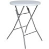 32in Indoor/Outdoor Folding Bar Table - White. New With Blemish. See Pictures&nbsp;